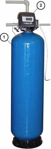 Фильтр для очистки воды засыпного типа